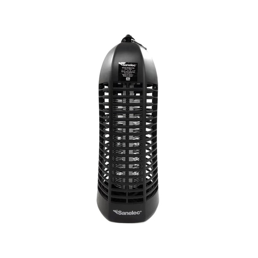 Fabricado en ABS,Cepillo incluido para limpieza.,Charola desprendible para limpieza de residuos.,Mata insectos de 8w con ojillo para colgar.