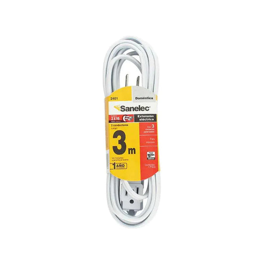 Uso doméstico.,longitud: 3 m,Tensión: 127 V-1625 W,Frecuencia: 60 Hz