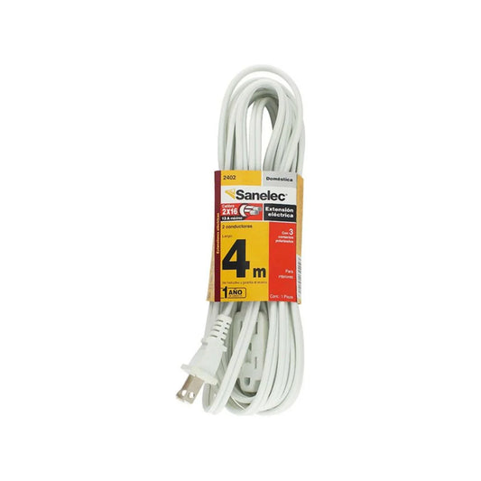 Uso doméstico.,Longitud: 4m.,Tensión: 127 V-1625 W,Frecuencia: 60 Hz