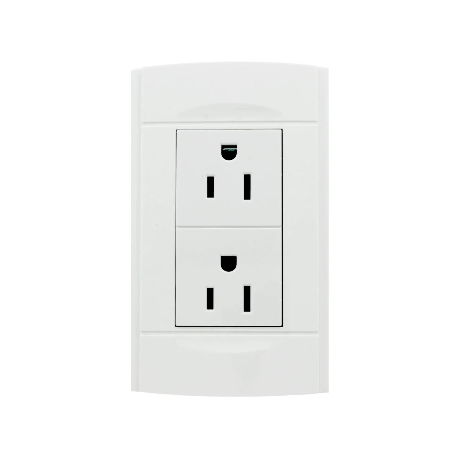 Información Técnica., Fabricada de plástico ABS, Placa 2 contactos., Voltaje: 127 V, Corriente: 10 A, Frecuencia: 60 Hz, Aterrizado, se caracteriza por tener tres puntos de conexión, línea, neutro y de tierra física</li>, La imagen puede diferir un poco del producto final.