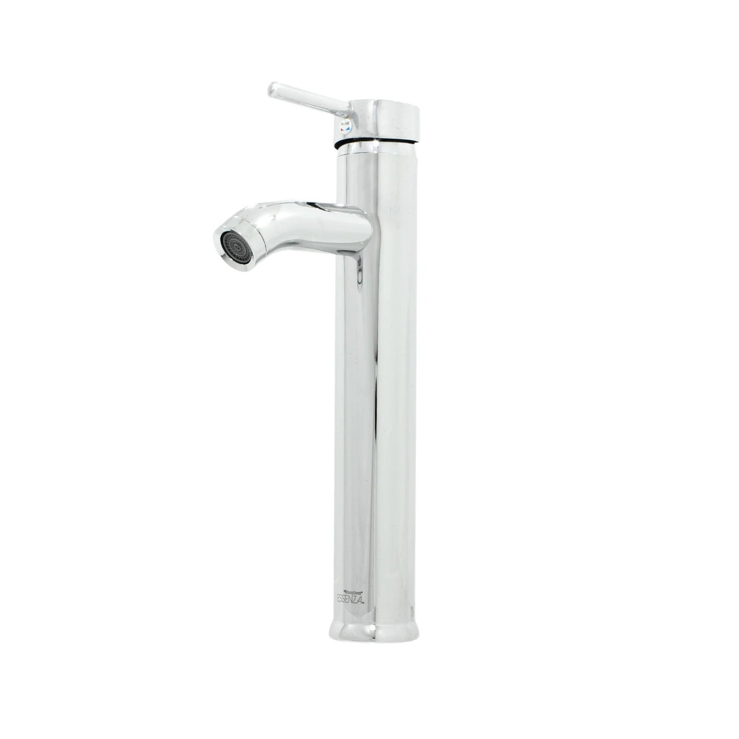 Mezcladora monomando Essenza alta cromada para lavabo de sobreponer de baño