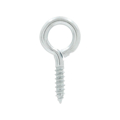 Armella cerrada galvanizada, tornillo de ojo para madera, fijación segura y duradera