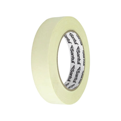 Rollo de cinta masking tape Santul adhesiva beige para pintura y uso general