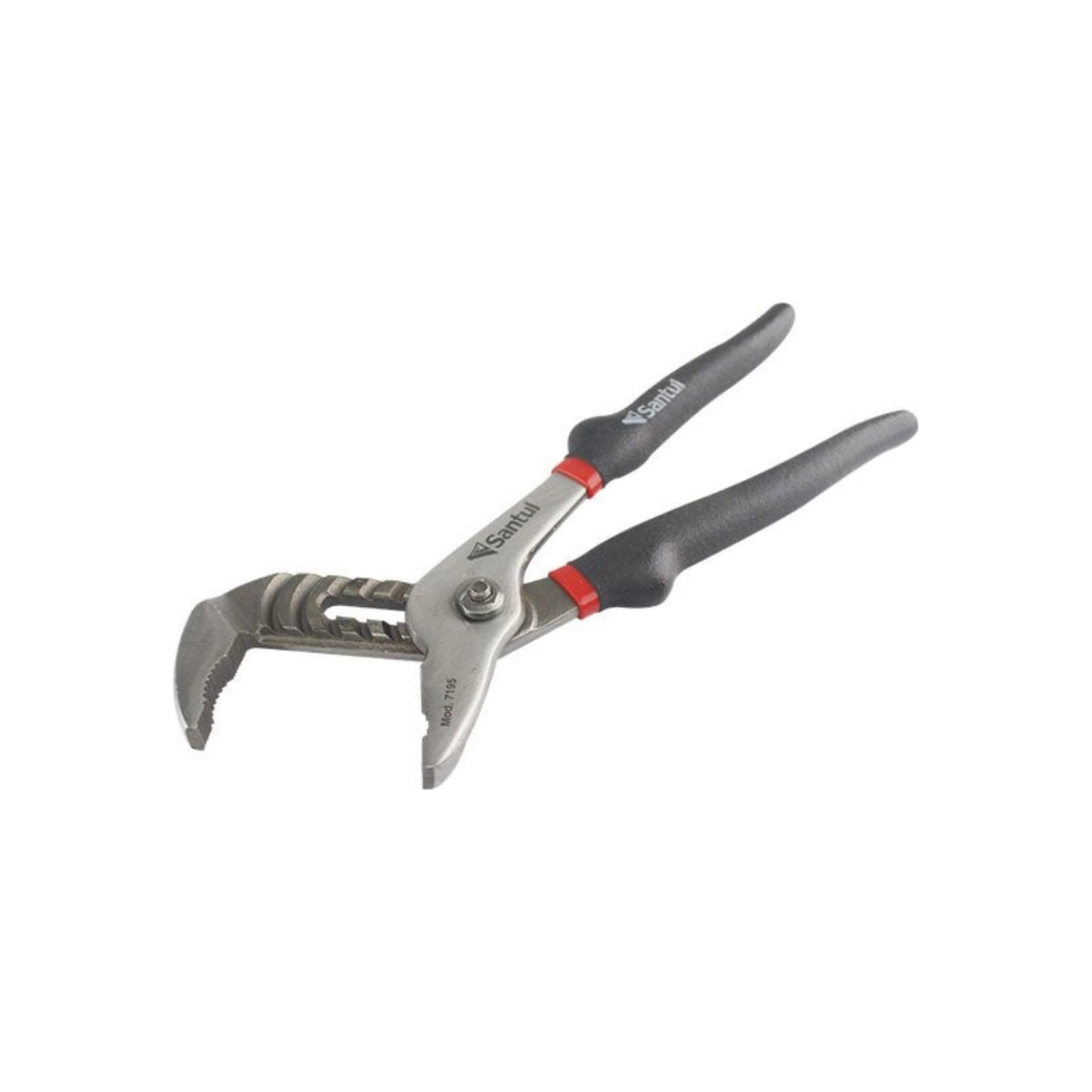 Pinza de extensión ajustable Santul Mod. 7195 de 10 pulgadas para plomería con mangos ergonómicos