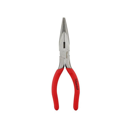 Pinza de punta y corte Santul de 7 pulgadas, mangos rojos, herramienta esencial para electricista