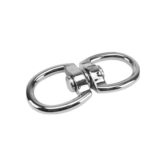 Dimensiones: Largo 6.3 cm, ancho 19 mm,Carga de trabajo: 68 kg,Espesor: 1/4",Acabado niquelado y aleación en zinc.,Seguro corredizo de apertura rápido.,Ideal para sujetar cordones, correas para perro, etc.