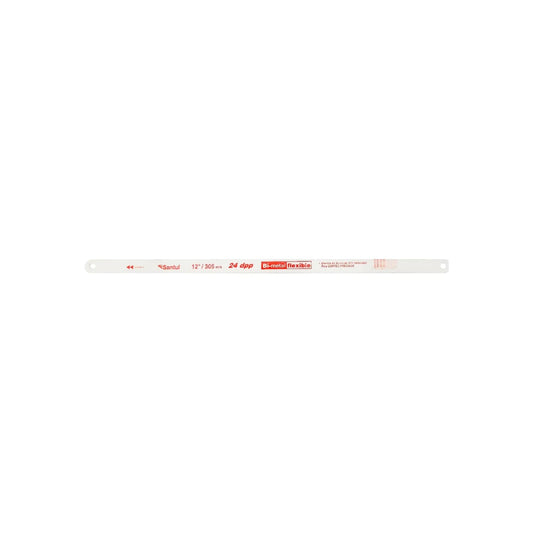 Segueta bimetálica flexible Santul 12 pulgadas 305mm 24 dpp para cortes precisos en metales