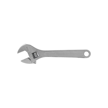 Llave inglesa ajustable Santul 8 pulgadas acero cromado con escala de medición para ajuste de tuercas.