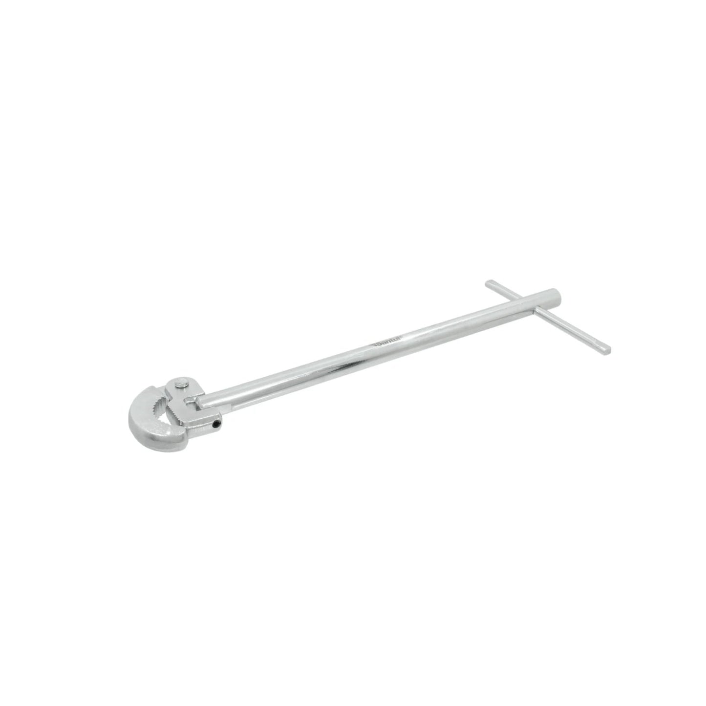 Llave de plomero Santul ajustable para lavabos y grifos, mango en T, herramienta cromada para tuberías