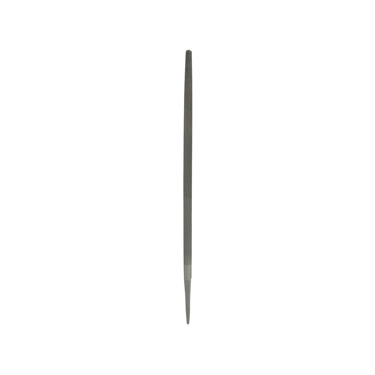 Lima redonda bastarda de 10 pulgadas para desbaste de metal y madera, herramienta profesional de ferretería.