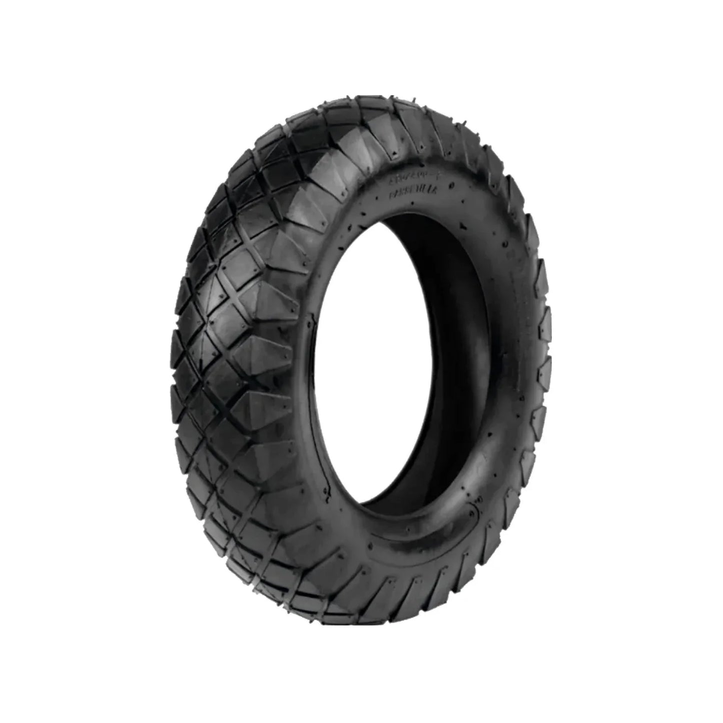 Llanta 100% hule.,Presión máxima de aire 30 PSI,Neumática reforzada.,Velocidad máxima de trabajo 20km/h.,8 balines por balero.,No usar para remolques.,Temperatura máxima / mínima de trabajo 50°C / -10