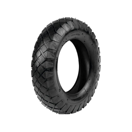 Llanta 100% hule.,Presión máxima de aire 30 PSI,Neumática reforzada.,Velocidad máxima de trabajo 20km/h.,8 balines por balero.,No usar para remolques.,Temperatura máxima / mínima de trabajo 50°C / -10