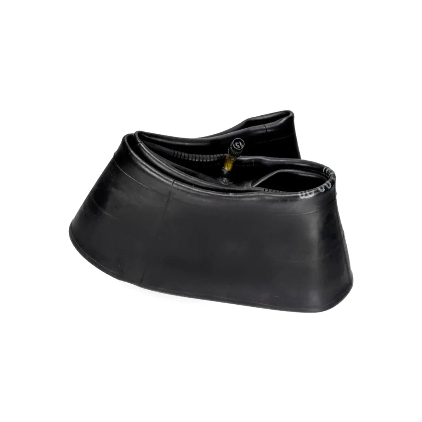 Cámara de aire negra para llanta de carretilla, tubo interior de caucho resistente con válvula