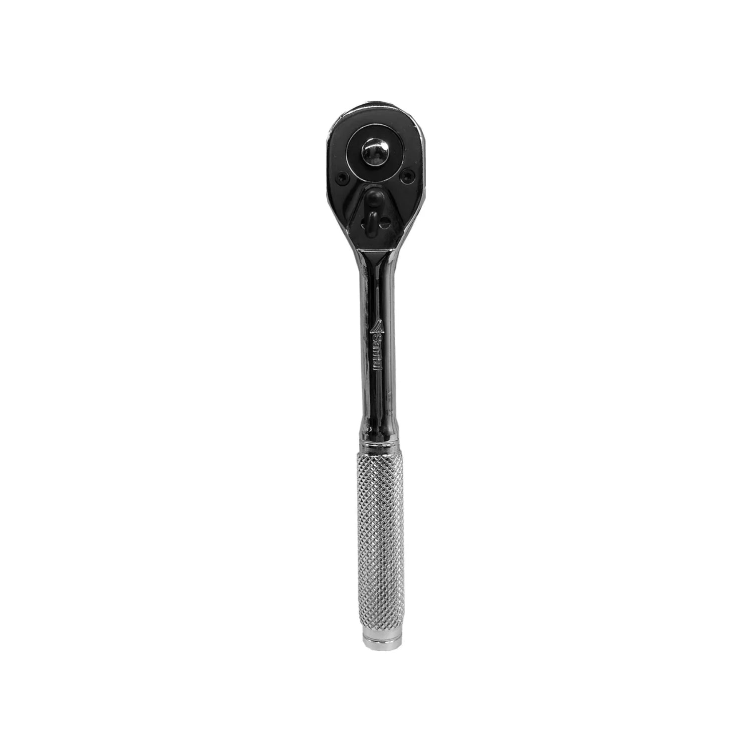 Matraca de carraca 3/8 pulg tipo pera Santul cromada con mango antideslizante para mecánica automotriz