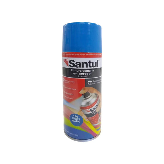 Lata de 300 ml - 350 g,Color solido de secado rápido.,No daña la capa de ozono ( libre de plomo).,Botella tipo hembra para evitar menores desperdicios.,Venta, solo en tienda física.