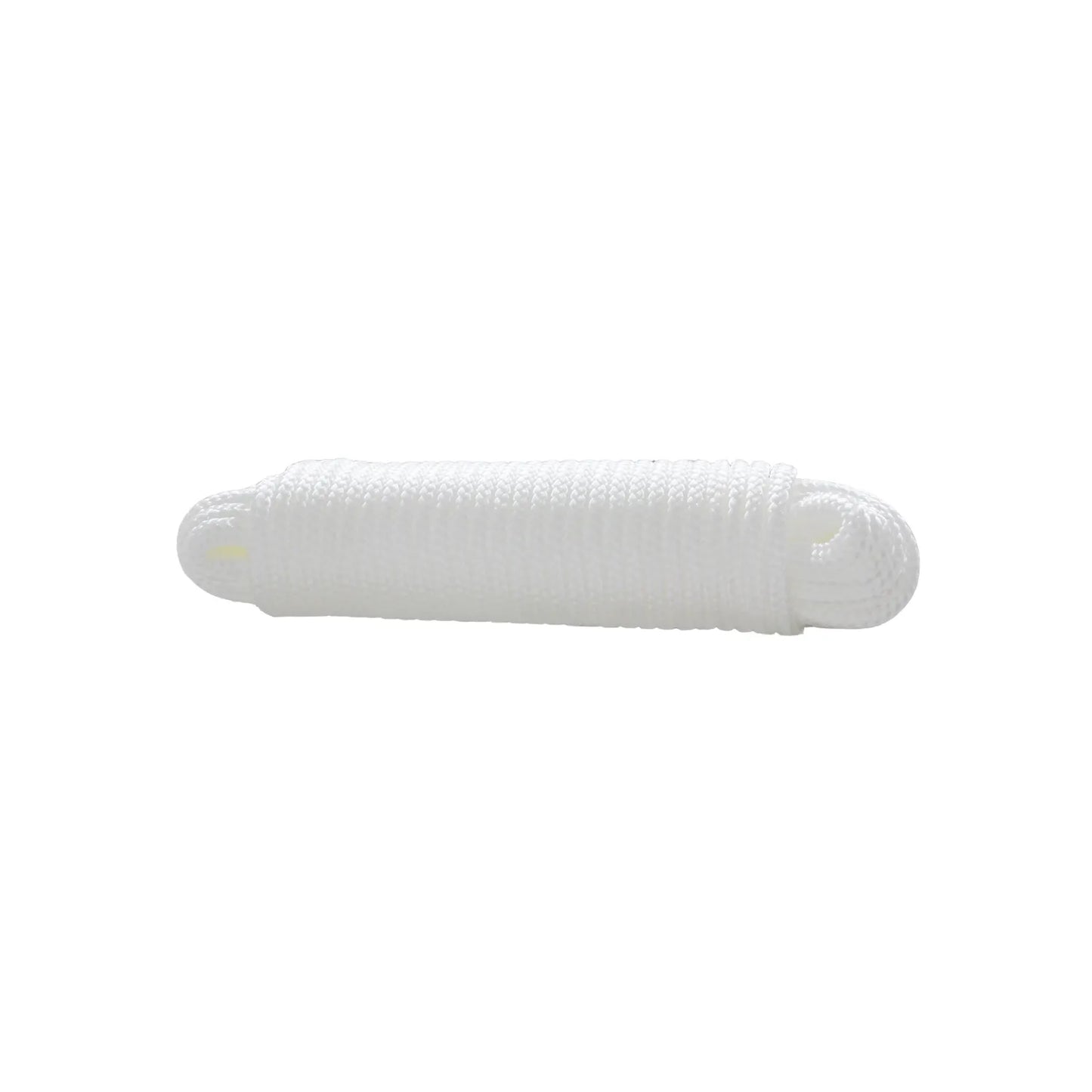 Cuerda de nylon trenzada blanca resistente para multiusos en hogar y jardín
