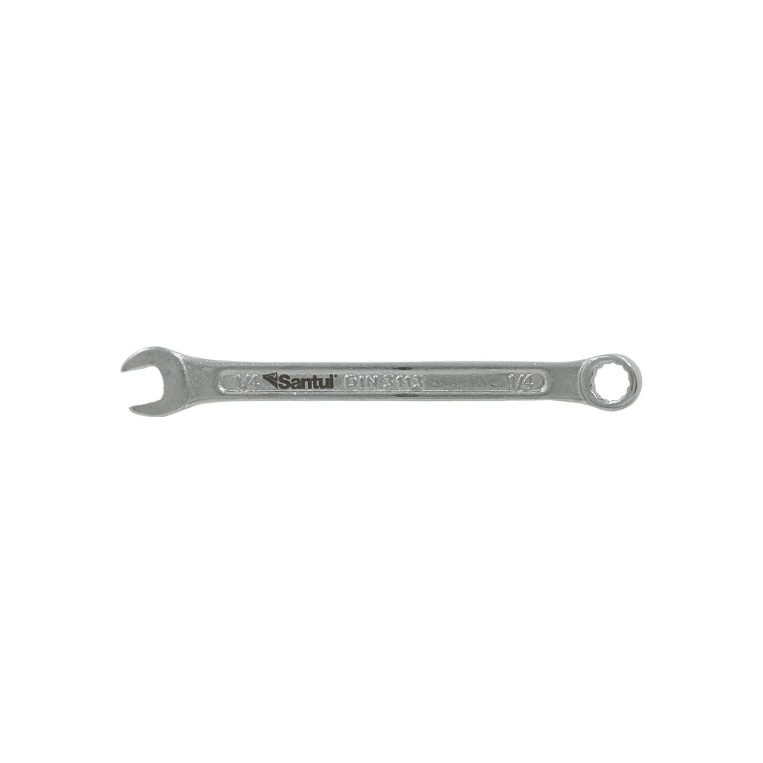 Llave mixta Santul 1/4" estándar DIN 3113 de acero cromado pulido