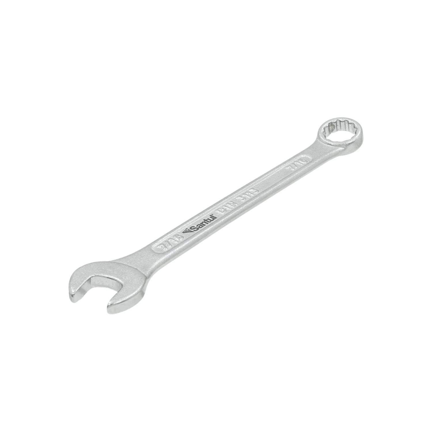 Llave mixta Santul 7/16" estándar cromada, herramienta manual para ajuste de tuercas y pernos