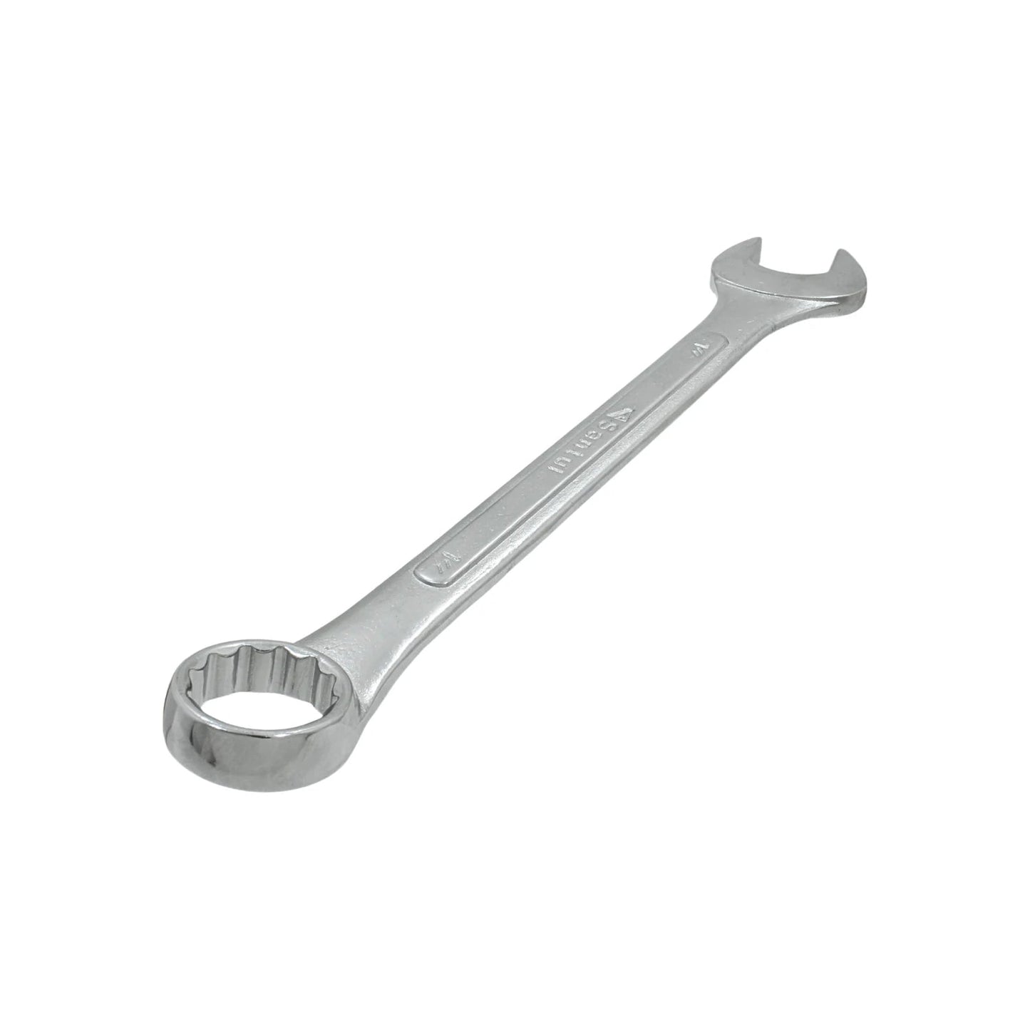 Llave mixta combinada Santul 1 pulgada estándar, acabado cromado brillante para tuercas