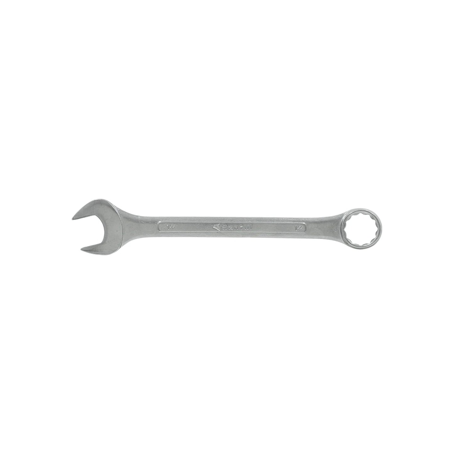 Llave mixta Santul de 1 pulgada, acabado metálico, para ajuste de tuercas y pernos estándar.