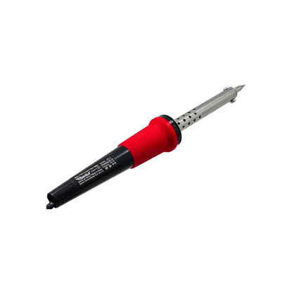 Cautín tipo lápiz Santul 7729 de 60W con mango rojo para soldar componentes electrónicos