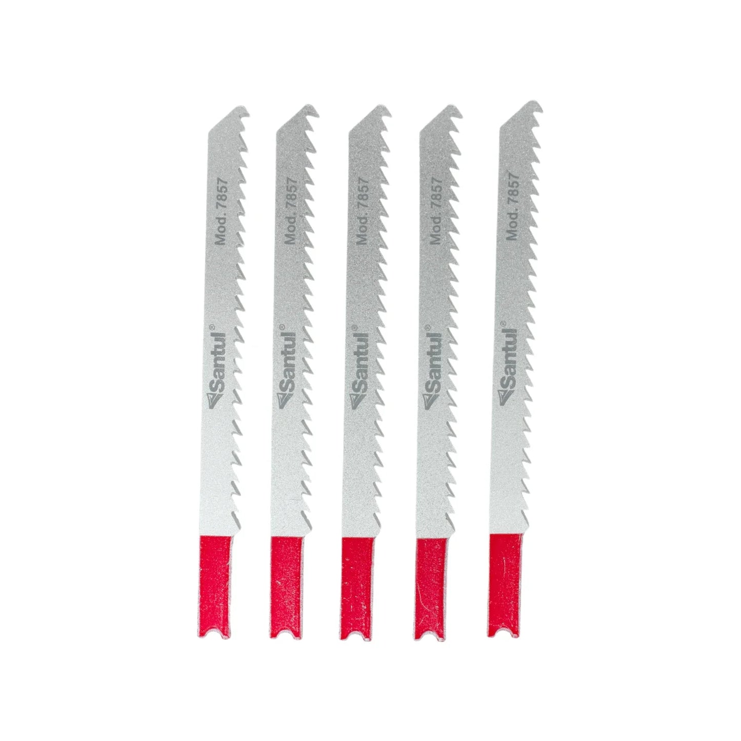 Segueta para caladora corte madera/plástico 5 piezas tipo "U" Santul 7857