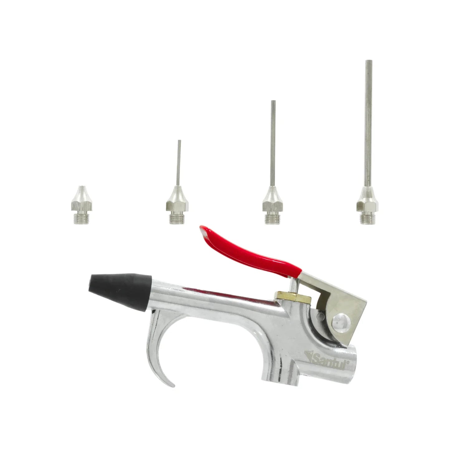Pistola para sopletear 1/4" 5 boquillas Santul 7944