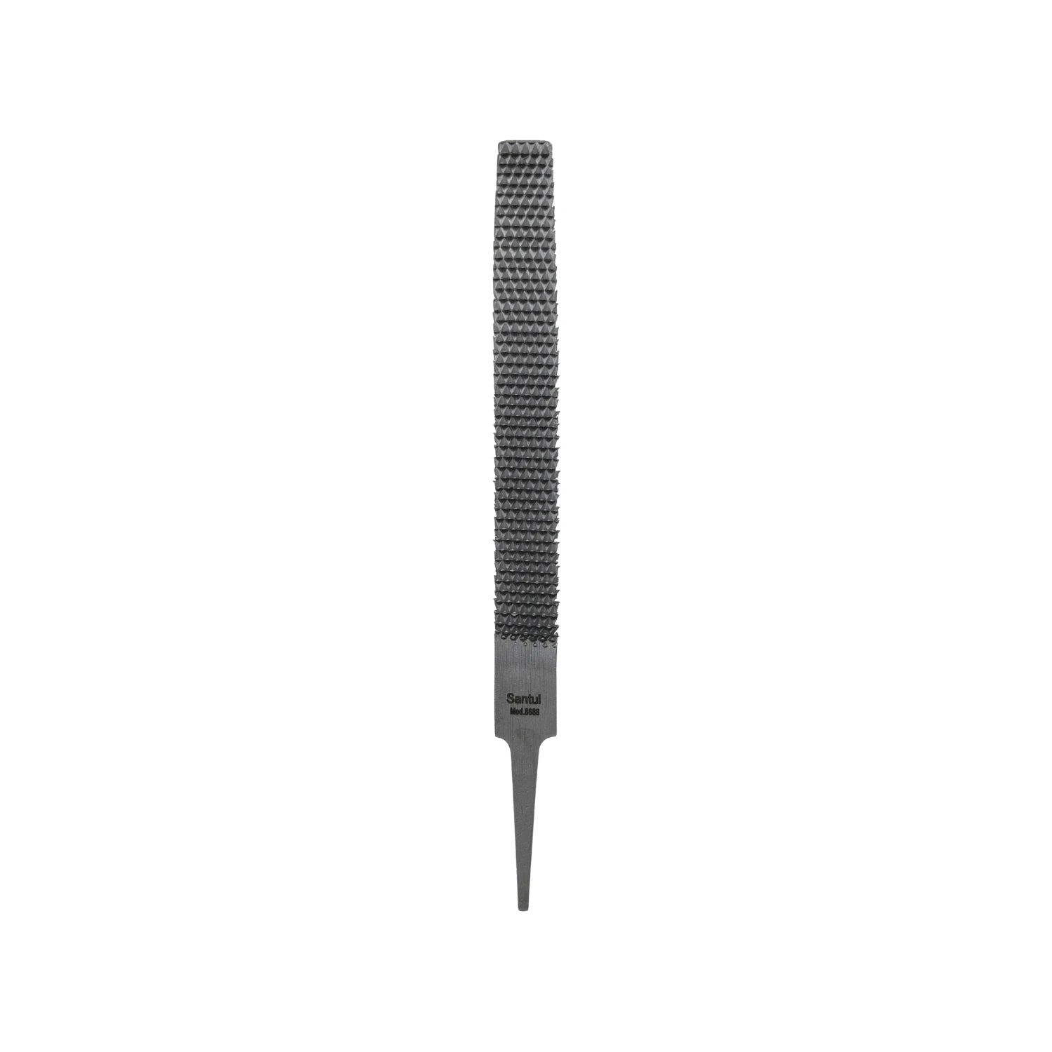 Escofina bastarda Santul 8688 de acero oscuro, grano grueso, para desbaste y modelado de madera y otros materiales blandos