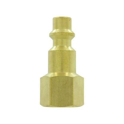 Conector rápido macho latón 1/4 NPT hembra para manguera de aire de compresor