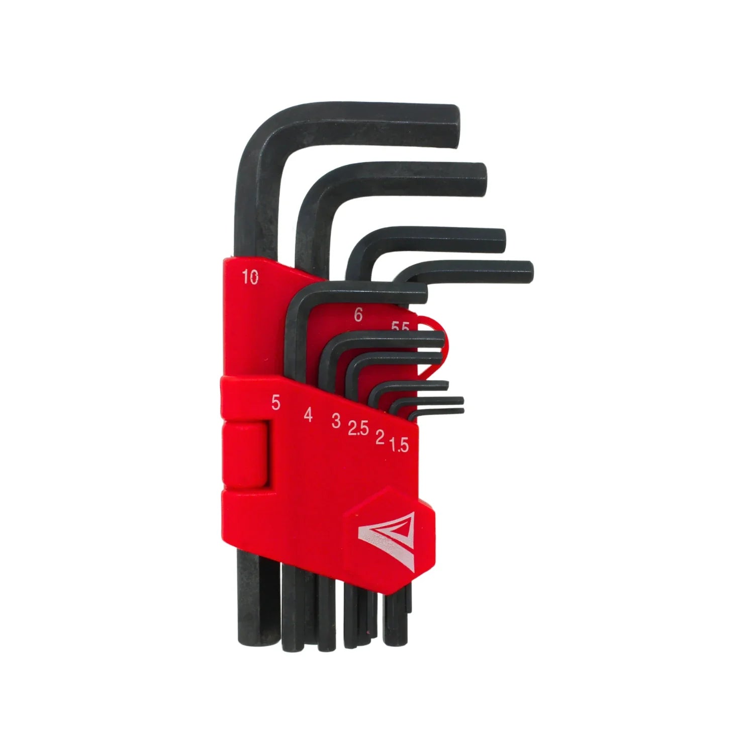 Información Técnica., Fabricado en acero al carbono., Acabado: Pavonado., Dureza: 48-53 HRc, Medidas: 1.5 mm, 2 mm, 2.3 mm, 3 mm, 4 mm, 5 mm, 5.5 mm, 6 mm, 8 mm y 10 mm, Portallaves: Plástico.\n\n<strong>La imagen puede diferir un poco del producto final.</strong>
