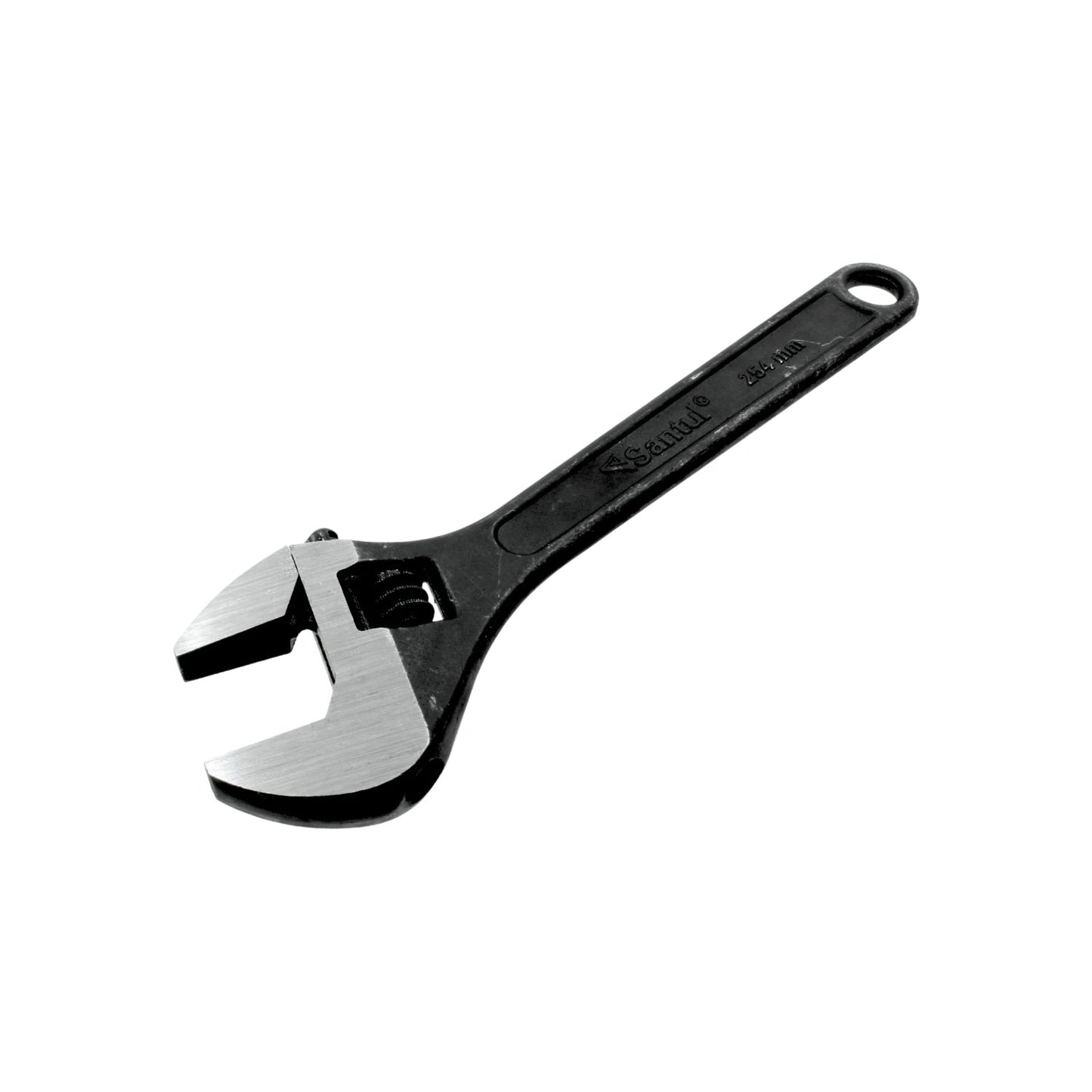 Perico ajustable Santul 254mm (10 pulgadas), herramienta de acero pavonado para tuercas y tornillos