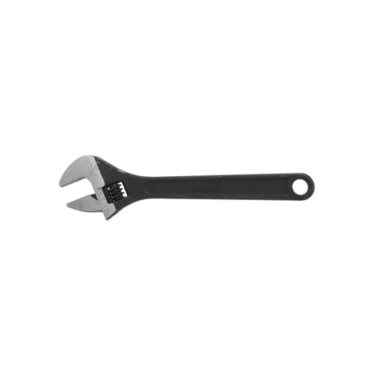 Información Técnica., Fabricada de acero al carbono., Mordazas forjadas ajustables., Acabado: Pavonado., Tamaño: 10", Llave de apriete ajustable., Apertura máxima: 28 mm\n\n<strong>La imagen puede diferir un poco del producto final.</strong>