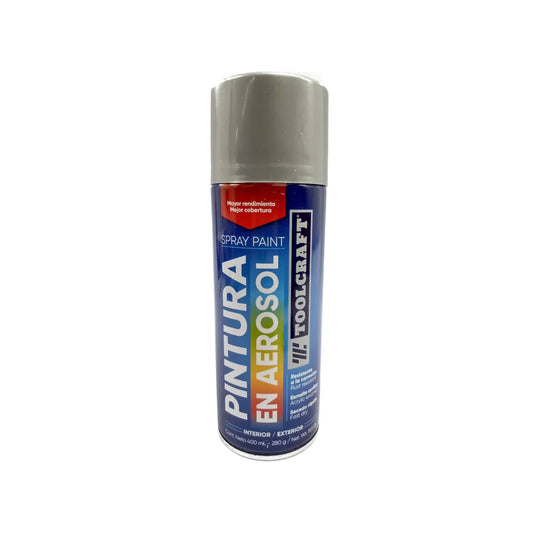 Lata de 400 ml - 400 g,Para uso en interiores y exteriores (no contiene plomo).,Color básico de mayor rendimiento y mejor cobertura.,Secado rápido.,Venta, solo en tienda física.