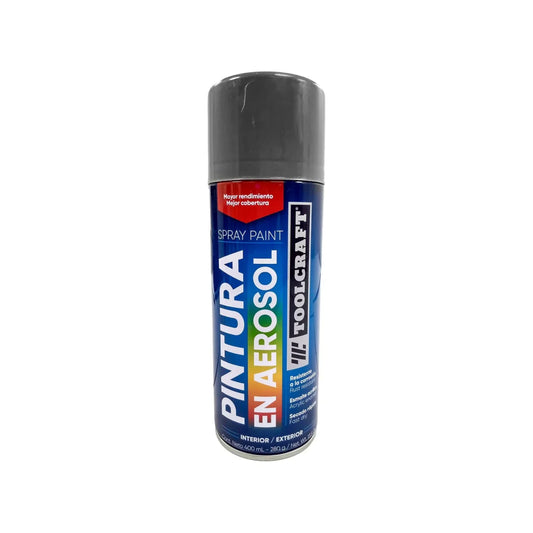 Lata de 400 ml - 400 g,Para uso en interiores y exteriores (no contiene plomo).,Color básico de mayor rendimiento y mejor cobertura.,Secado rápido.,Venta, solo en tienda física.