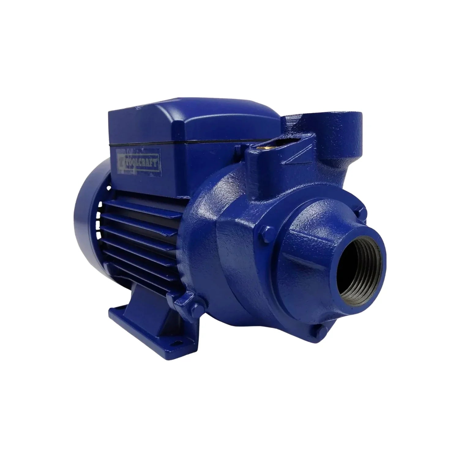 Bomba periférica.,Potencia 1/2 HP,Caudal máximo: 40 litros por minuto.,Altura máxima: 30 metros.,Succión: 1",Salida: 1",Velocidad: 3,450 RPM,Ideal para abastecer el consumo de agua doméstico.,Mueve agua con alta capacidad de presión y bajo flujo.,Montada sobre rodamientos blindados.