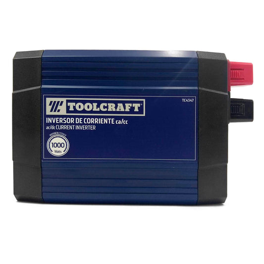 Potencia: 1000 W,Fabricado en plÃ¡stico ABS,Luz indicadora de encendido.,Display indicador de voltaje de salida y entrada USB