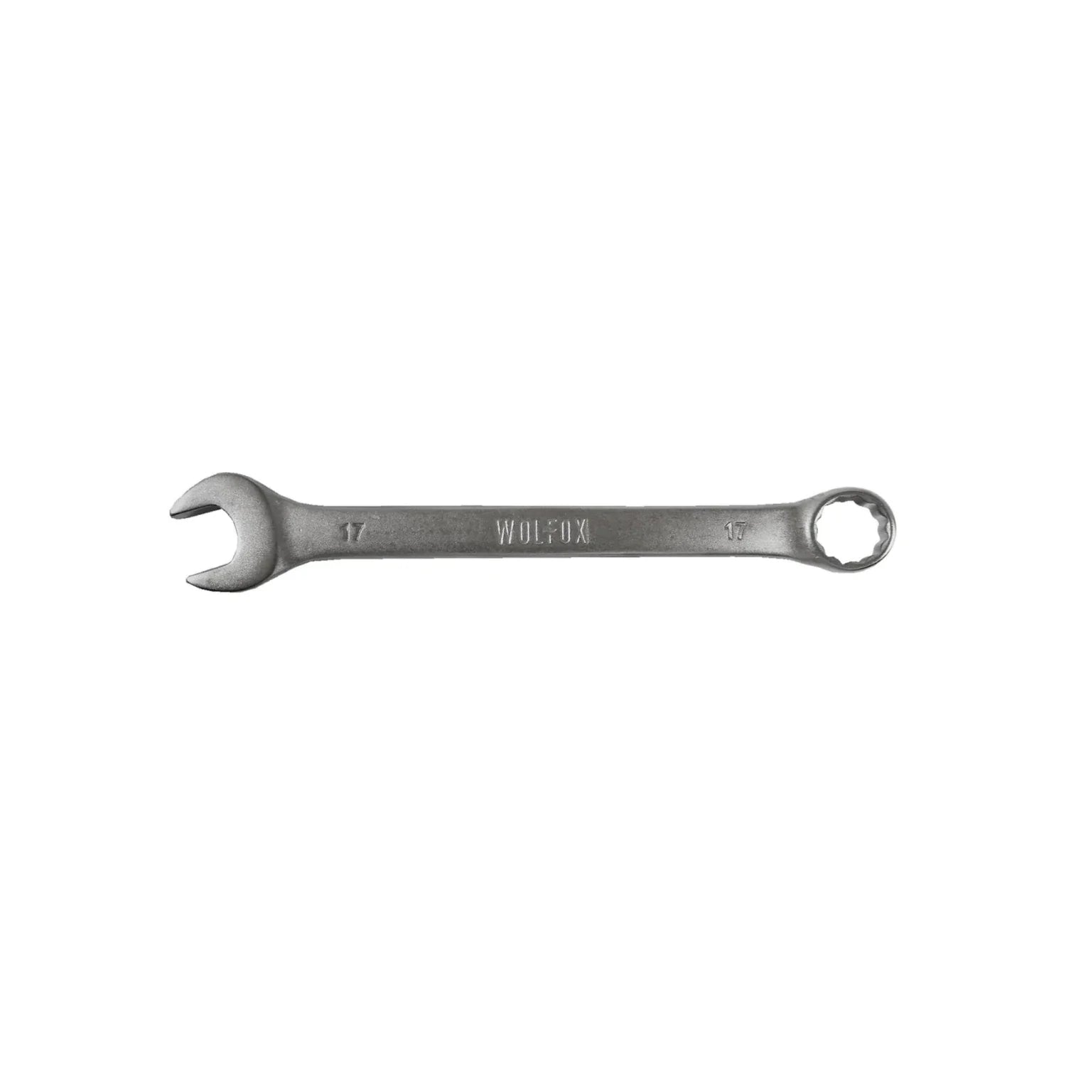 Medida de 17 mm,Llave estándar de 205 mm de largo.,Cromo vanadio.