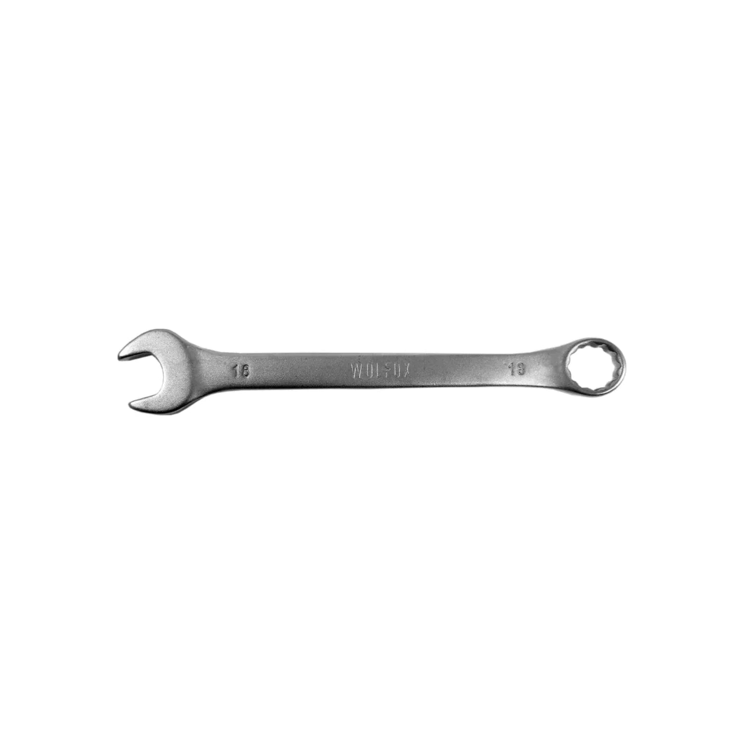 Medida de 18 mm,Llave estándar de 215 mm de largo.,Cromo vanadio.