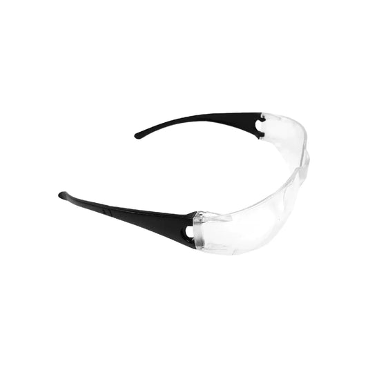 Mica de policarbónato.,Modelo ligero.,Mica transparente.,Patillas negras.