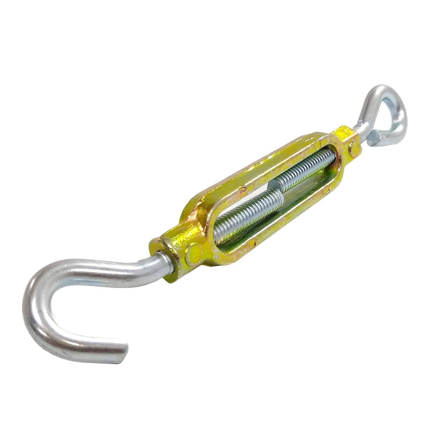 Tensor de gancho y argolla 5/16" dorado económico